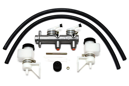 WILWOOD Tandem Master Cylinder - 1 Bore w/ Remote Reservoirs"