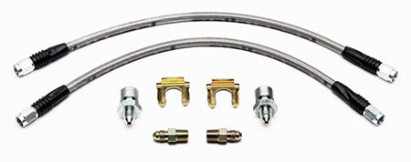 WILWOOD Flexline Kit, Universal, 12, M10 x 1.0 IF to 1/8-27 NPT"