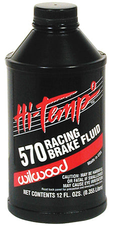 WILWOOD 570 Brake Fluid - 12 oz Bottle (ea)