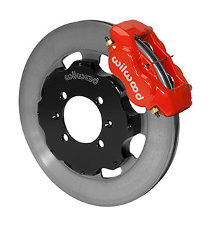 WILWOOD FDLI Front Hat Kit,12.19,Red 2016-Up Mazda MX5 Miata w/ Lines"